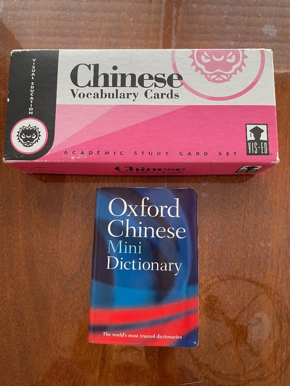 Chinese Vocabulary Cards: Academic Study Cards w Oxford Chinese Mini Dictionary